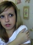 Shy teen looks very nervous at a guy who wants to fuck her.