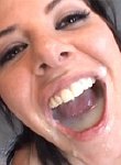 Taryn Thomas ass fucked for a big mouthful of jizz to swallow