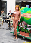 hot girl maria naked on public streets