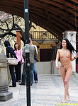 naughty nikol naked on public streets