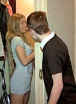 Horny blonde teenie Masha gets railed hard by one huge cock