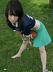 Luscious Ariel Rebel in just her football jersey