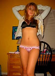 Very happy amateur teens with perfect bodies strip