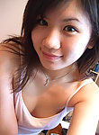Asian teen nymph enjoy showing her sweet and juicy body
